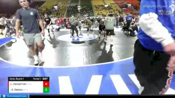 G 126 lbs Cons. Round 1 - Audrey Deleon, Weiser (Girls) vs Lauren Henderhan, Filer (Girls)