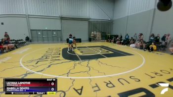 122 lbs Placement Matches (8 Team) - Lilyana Lamothe, Washington vs Isabella DeVito, Pennsylvania Red