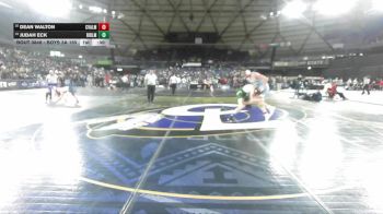 Boys 3A 165 lbs Cons. Round 5 - Judah Eck, Ridgeline vs Dean Walton, Central Valley