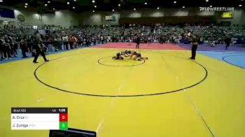 125 lbs Final - Apollo Cruz, Team Aggression vs Justyce Zuniga, Toppenish