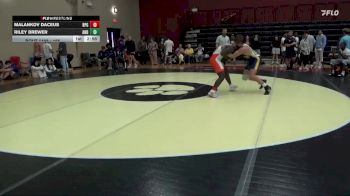 165 lbs Champ. Round 2 - Malankov Daceus, Brewton-Parker (GA) vs Riley Brewer, Andrew College