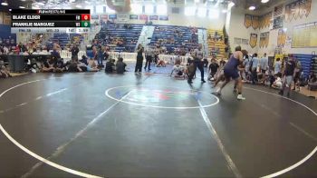 285 lbs Semis & Wb (16 Team) - Blake Elder, Funky Monkey vs Franklie Marquez, Westside Wrestling