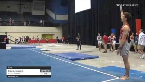 Cole Armagost - Floor, Armory Athletics - 2021 USA Gymnastics Development Program National Championships