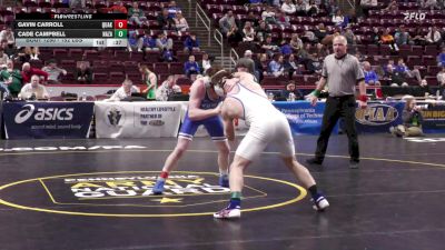 152 lbs Consi 4 - Gavin Carroll, Quakertown vs Cade Campbell, Nazareth