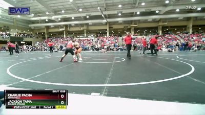 150 lbs Quarterfinal - Jackson Tapia, Bonner Springs vs Charlie Pacha, Marysville