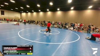 83 lbs Semifinal - Charlie Flanery, Bandit Combat Sports vs Jaxon Kraemer, Ranger 47 Wrestling Club