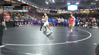 285 lbs Finals (1st & 3rd) - Kyler Sallis, Don Bosco vs Dax Youngblut, Jesup