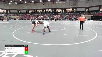 285 lbs Consi Of 8 #2 - Bryce Purnell, Archbishop Spaulding vs Terrence McCauley, St. Mary's Ryken