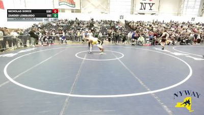 126 lbs Champ. Round 2 - Zander Lombardo, WRCL Wrestling Club vs Nicholas Sorce, Glen Grapplers Wrestling Club