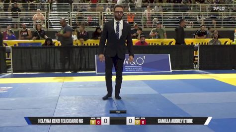 Camilla Audrey Stone vs Helayna Kenzi Felicidario Ng 2025 Pan Kids Jiu-Jitsu IBJJF Championship