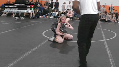 90 lbs Round 4 (6 Team) - Susan Buchheit, Lady Warriors United Gold vs Payton Pizzuli, Lady Warriors United Maroon