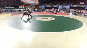 Boys 2A 113 lbs Quarterfinal - Nery Rivas, Orting vs Xavier Mendez, Othello
