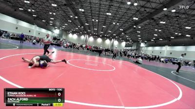 113C Cons. Round 2 - Ethan Koci, Topeka-Washburn Rural HS vs Zach Alford, Westmoore