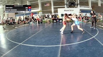 106 lbs 3rd Place Match - Eric Bice, Nevada vs Julian Bigueur, California