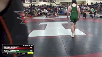 JV-38 lbs 7th Place Match - Conner Bistricty, Prairie, Cedar Rapids vs Wyatt Vickerman, Cedar Rapids Kennedy