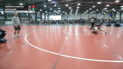 92 lbs Round 1 (9am Saturday) - Dane Malone, PA USA vs Johnathan Thompson, Iowa Black