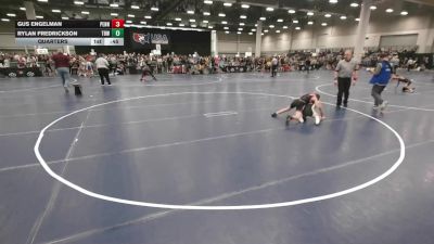 82 lbs Quarters - Rylan Fredrickson, The Best Wrestler vs Gus Engelman, Pennsylvania