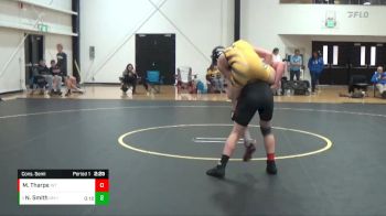 125 lbs Cons. Semi - Nathan Smith, Unattached - Indianapolis vs Michael Tharpe, Indiana Tech