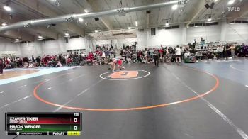 150 lbs Cons. Round 2 - Xzavier Tixier, Cherry Creek vs Mason Wenger, Loveland
