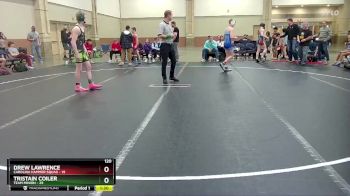 120 lbs Round 4 (6 Team) - Drew Lawrence, Carolina Hammer Squad vs Tristain Coiler, Team Minion