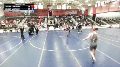 144 lbs Cons. Semi - Xander Martinez, Team Prestige Wrestling vs Lucan Chadburn, Pineview High School