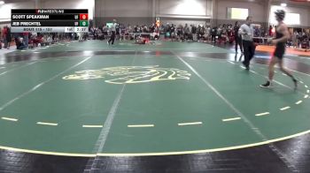 157 lbs Champ. Round 1 - Scott Speakman, Findlay vs Jeb Prechtel, Bellarmine