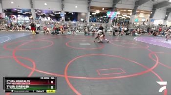 126 lbs Cons. Round 3 - Ethan Gonzales, Dead Shot Wrestling Club vs Tyler Sorensen, 512 Outlaw Wrestling