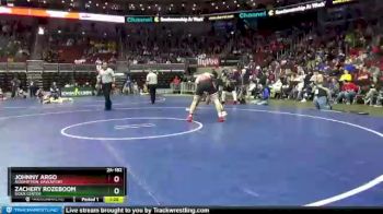 2 lbs Cons. Round 2 - Zachery Rozeboom, Sioux Center vs Johnny Argo, Assumption, Davenport