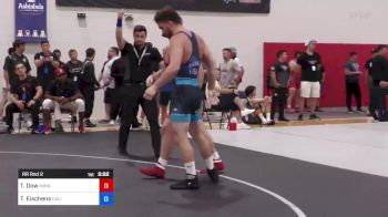 82 kg Rr Rnd 2 - Tyler Dow, Minnesota Storm vs Tyler Eischens, California Regional Training Center (CA RTC)