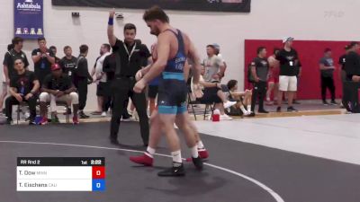 82 kg Rr Rnd 2 - Tyler Dow, Minnesota Storm vs Tyler Eischens, California Regional Training Center (CA RTC)