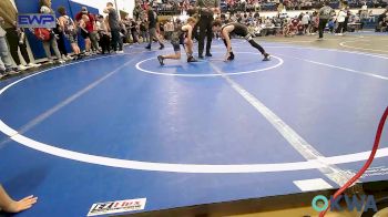 80 lbs Final - Easton Rowan, Wyandotte Youth Wrestling vs Ayiden Gooding, Miami