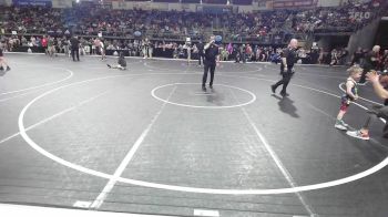 43 lbs Quarterfinal - Owen De Los Reyes, Kansas Young Guns vs Richard Widman, Tuttle Wrestling