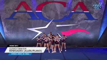 Alliance Cheer Elite - RENEGADES (Allen/Plano) [2025 L3 Junior - D2 - Small Day 2] 2025 ACA Grand Nationals