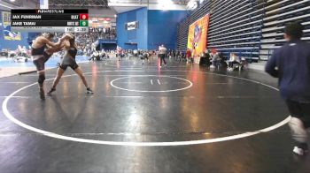 132 lbs Champ. Round 2 - Jax Fuhrman, Delone Catholic vs Jake Tamai, Mount St Joes