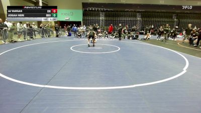 120 lbs Consi Of 8 #2 - Aj Vargas, Crook County vs Josiah Neri, Rio Rancho
