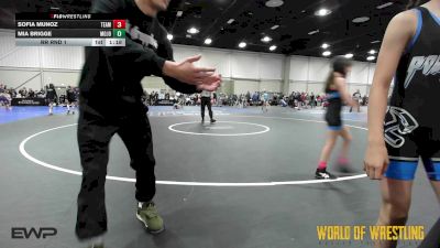 70 lbs Rr Rnd 1 - Alana Nunez, Team Dash K-6 vs Avie Lamp, MOJO K-6