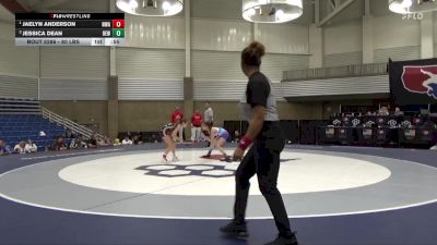 90 lbs 1st Place Match - Jaelyn Anderson, Nebraska Wrestling Academy vs Jessica Dean, Betterman Elite Wrestling