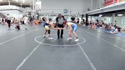 140 lbs Round 3 (6 Team) - Liam Snow, Mavericks vs David Pitkis, Broad Axe White