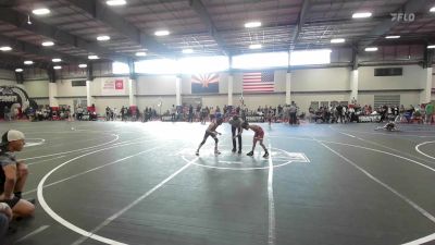 54 lbs Quarterfinal - Jackson Escarcega, Manu vs Chikye Edwards, Cyclones Wrestling