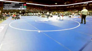 113 Class 3 lbs Champ. Round 1 - Kanyon Shurtz, Ft. Zumwalt South vs David Ayala, Raytown