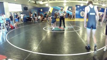 132 lbs Quarters & Wb (16 Team) - Eli Rozier, Black Hive vs Jacob Vo, Buchholz