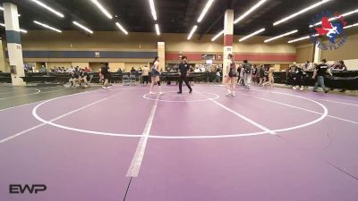 130 lbs Consi Of 4 - London Woods, Spartan Mat Club vs Rita Long, Global Wrestling Club