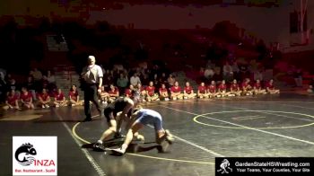 126 lbs Cole Rebels, Mt. Olive vs Finn McGurrin, Sparta