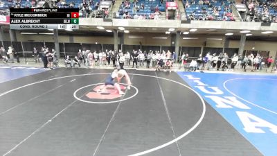 144 lbs Cons. Round 2 - Kyle Mccormick, Unattached vs Alex Albrecht, Unattached