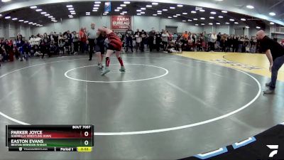 185 lbs Round 2 - Parker Joyce, Guerrilla Wrestling (GWA) vs Easton Evans, Reston Herndon Rhinos