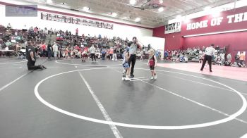 46-52 lbs Rr Rnd 2 - Brylynn Revier, Morrison Takedown Club vs Veda Votaw, Husky Wrestling Club