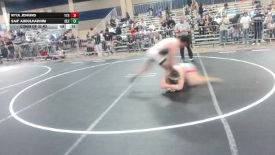 165 lbs Consi Of 32 #2 - Nyol Jenkins, Titan Mercury WC vs Saif Abdulkadhim, Silverback WC