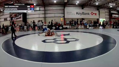 70 kg Cons. Round 4 - Joey Showalter, Tar Heel Wrestling Club vs Lucas Kapusta, Mat-Town RTC