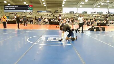 126 lbs Consi Of 32 #2 - Konner Hartzog, AL vs Jack Hudson, DE