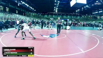 144 lbs Cons. Round 7 - Jaiden Oliver, Lake Gibson vs J`Veion Redmon, Ola